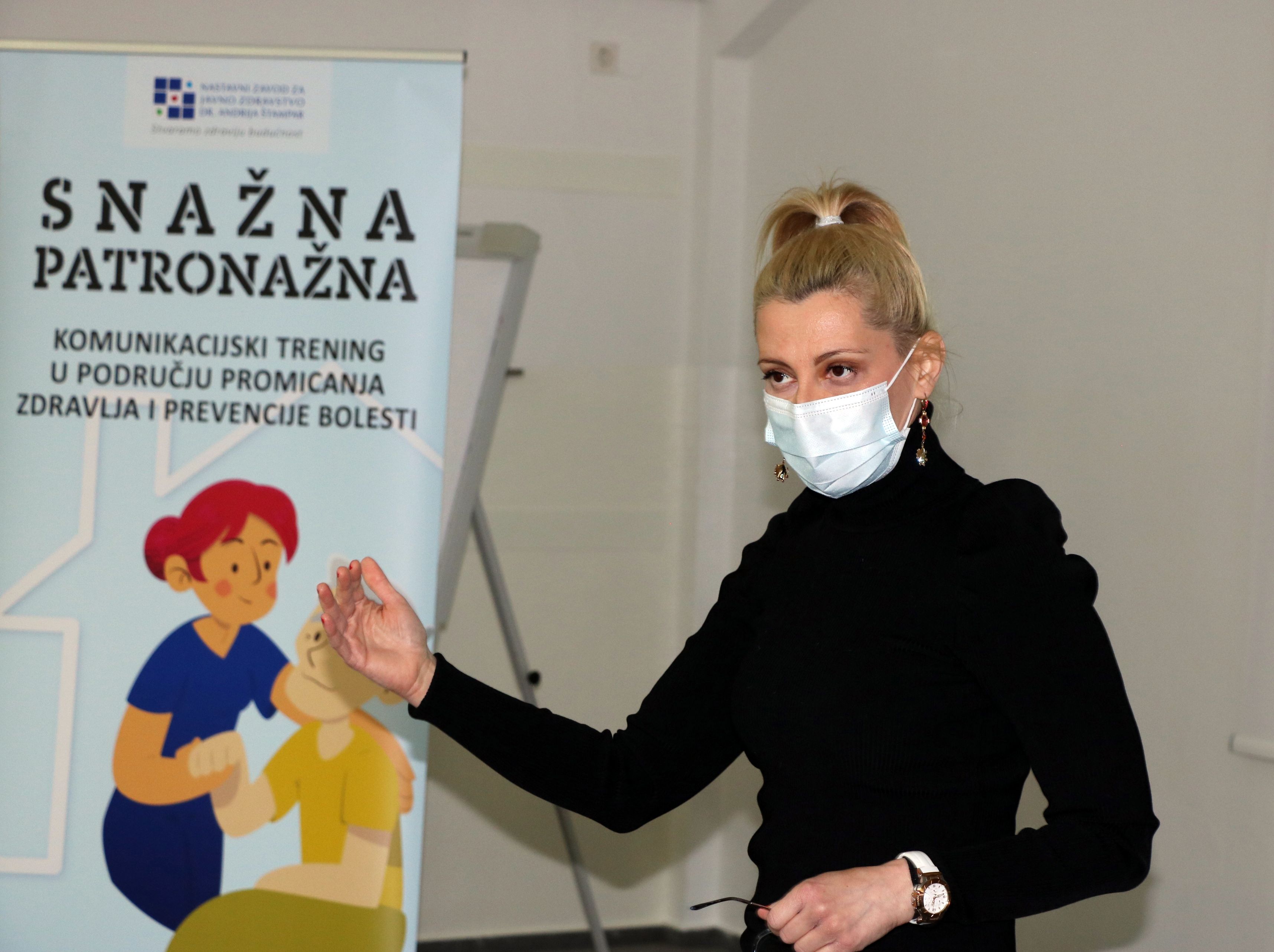 SNAŽNA PATRONAŽNA – komunikacijski trening u području promicanja zdravlja i prevencije bolesti 17.-19. ožujak, 2021.