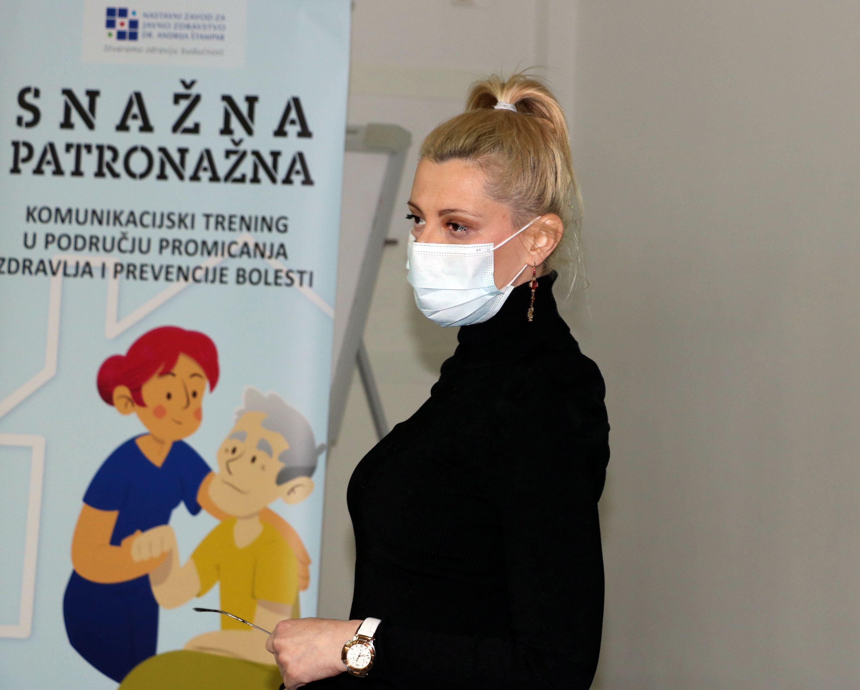 SNAŽNA PATRONAŽNA – komunikacijski trening u području promicanja zdravlja i prevencije bolesti 17.-19. ožujak, 2021.