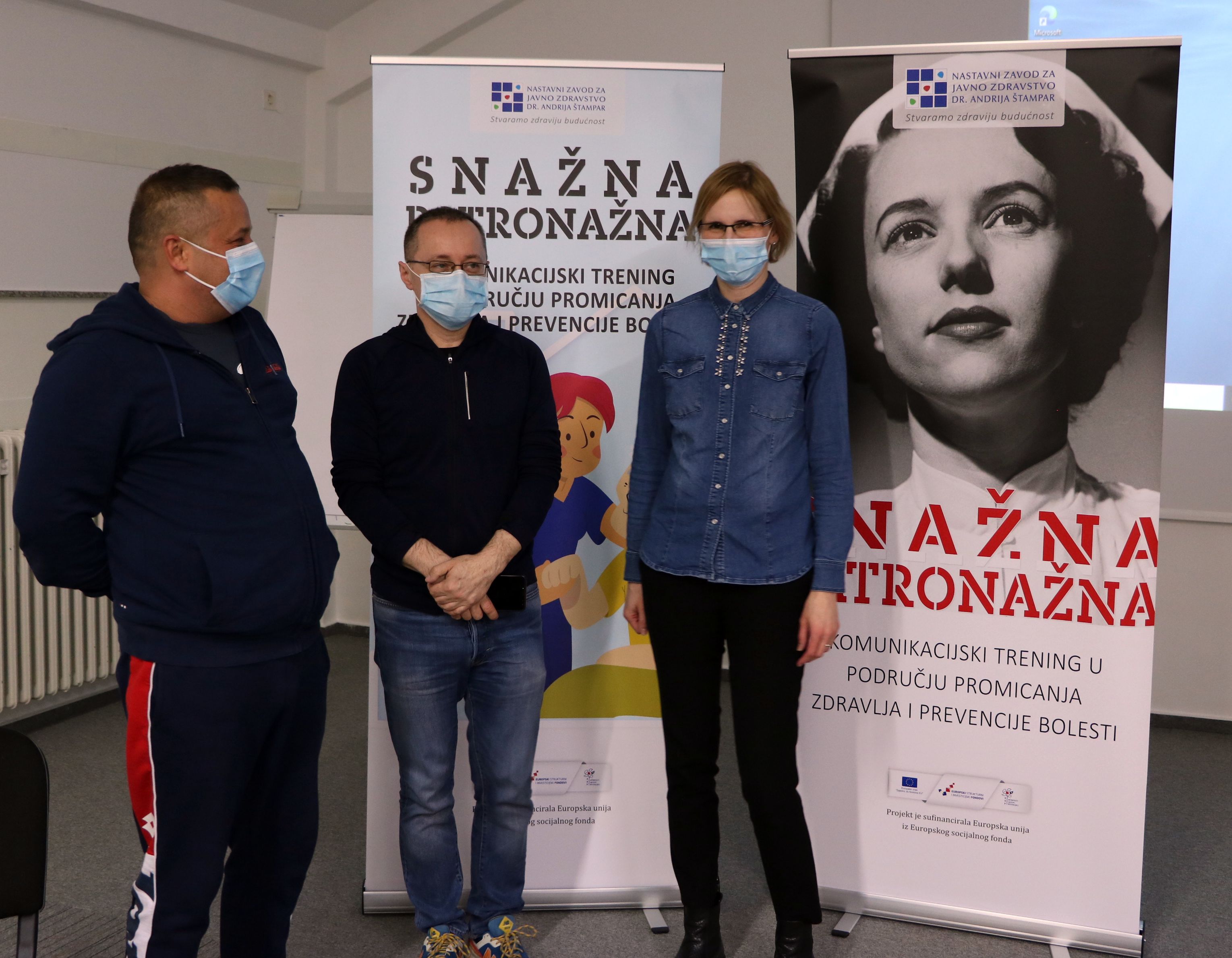 SNAŽNA PATRONAŽNA – komunikacijski trening u području promicanja zdravlja i prevencije bolesti 17.-19. ožujak, 2021.