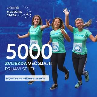 Mliječna staza UNICEF 2022