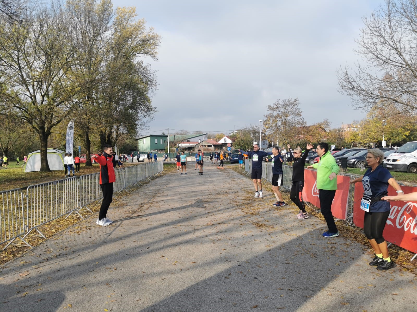 Polumaraton Ivan Starek_zagrijavanje