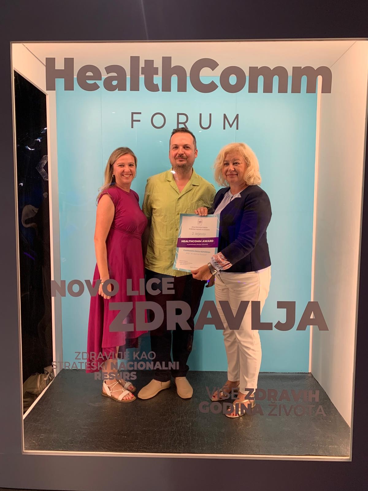 HealthComm nagrada
