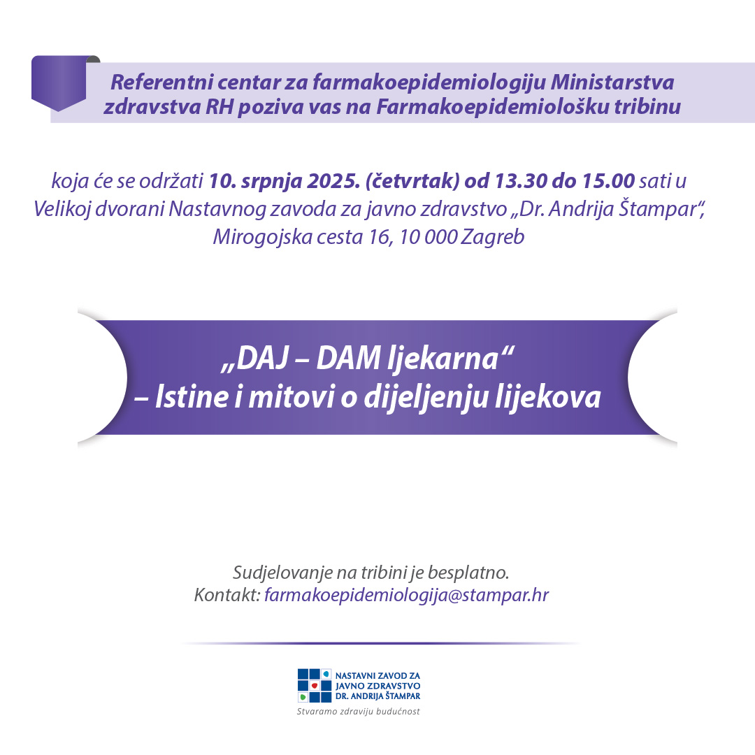 Farmakoepidemiološka tribina