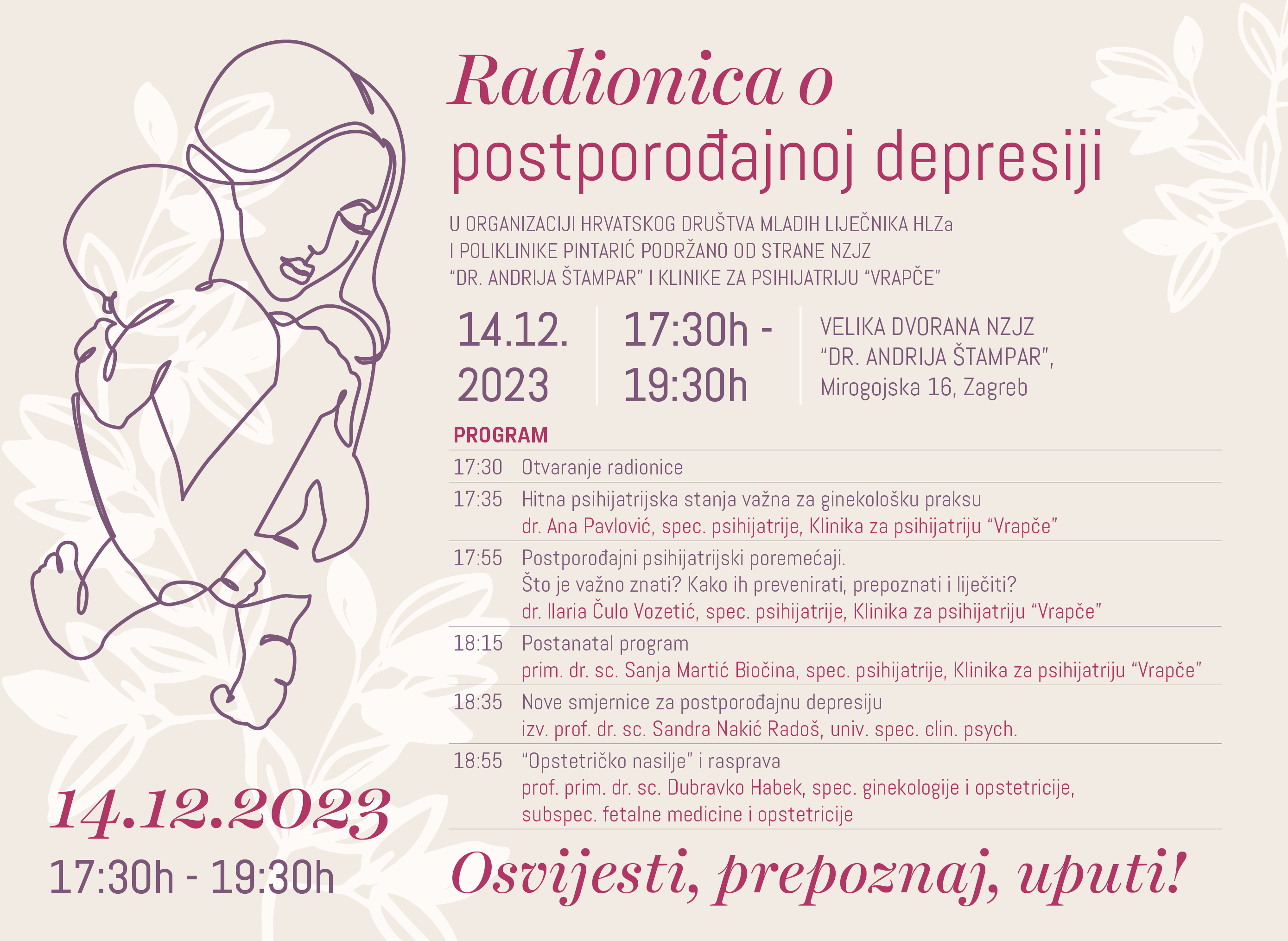 Radionica o postporođajnoj depresiji