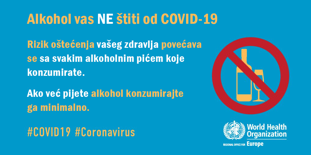 Alkohol i COVID-19: što trebate znati