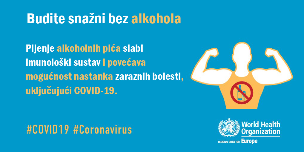 Alkohol i COVID-19: što trebate znati