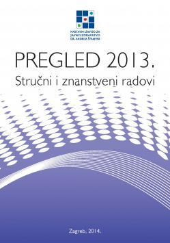 Pregled 2013. Stručni i znanstveni radovi