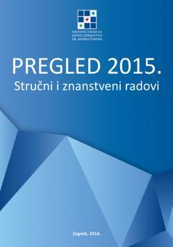 PREGLED 2015. Stručni i znanstveni radovi