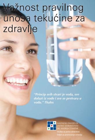 Važnost pravilnog unosa tekućine za zdravlje