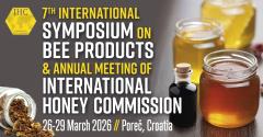 7th International Symposium on Bee Products – Annual Meeting of the International Honey Commission (IHC)
